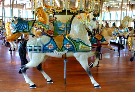 Horse - Dentzel Carousel, San Francisco Zoo - San Francisco, CA - DSC03416