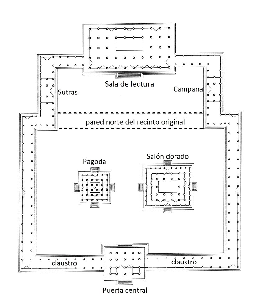 Horyu-ji west precint