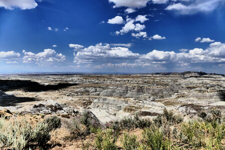 Badlands arid dry photo