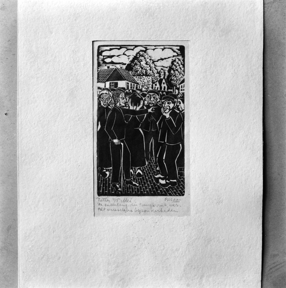 Houtsnede van Bezaar, Bestanddeelnr 901-0014