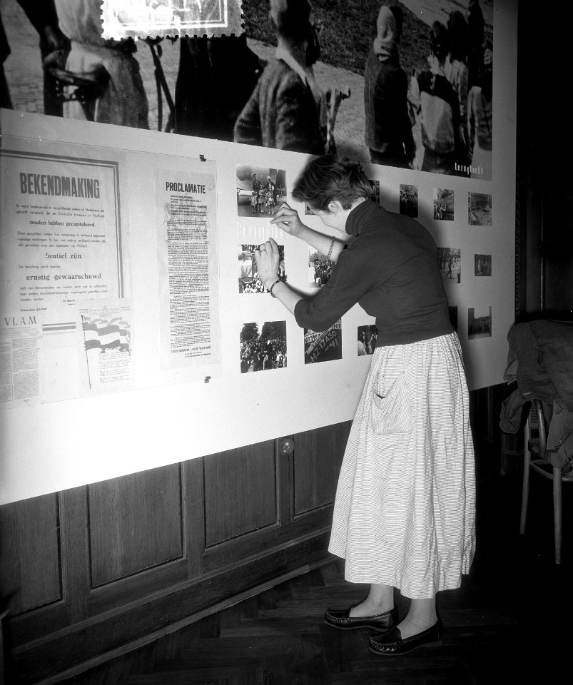 Hotel De Wereld tentoonstelling Duitse bezetting, Bestanddeelnr 907-1139