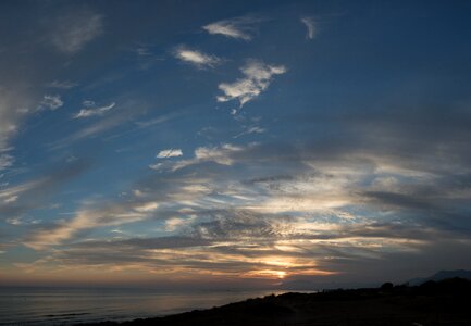 Malaga spain sky photo