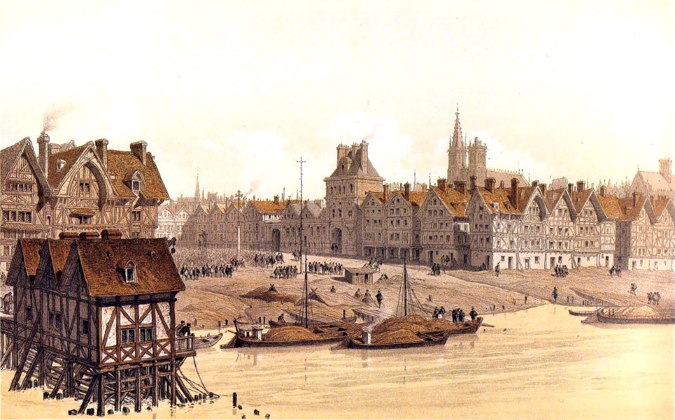 Hotel de Ville Paris Hoffbauer 1583