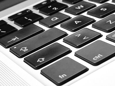 Macintosh keyboard computer photo