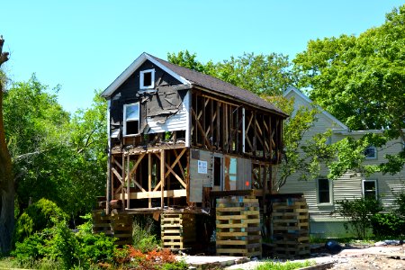 House raising CapeMay, NJ