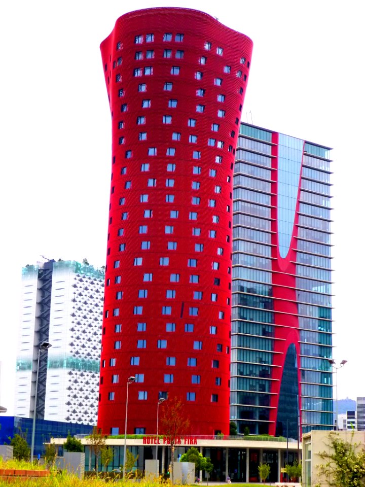 Hospitalet de Llobregat - Plaza de Europa, Torres de Toyo Ito (Torres Porta Fira), Hotel Porta Fira y Torre Realia BCN 02