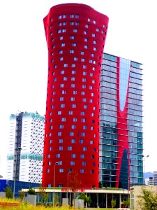 Hospitalet de Llobregat - Plaza de Europa, Torres de Toyo Ito (Torres Porta Fira), Hotel Porta Fira y Torre Realia BCN 02