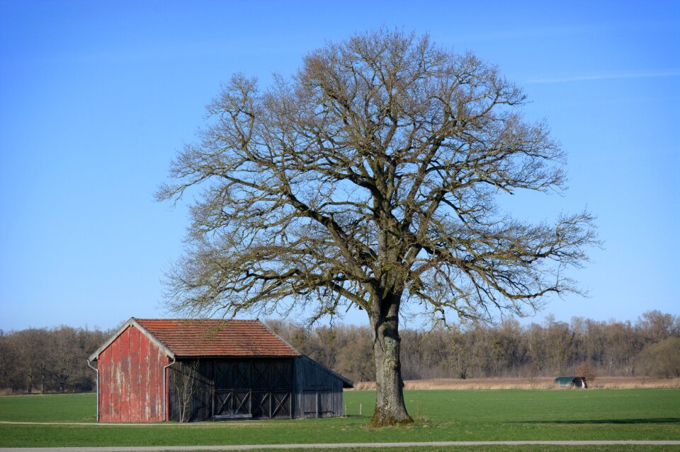 Upper bavaria tree barn