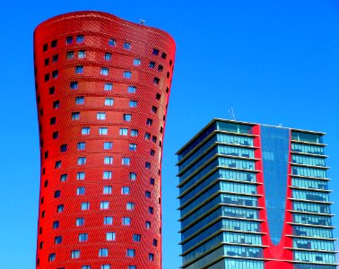 Hospitalet de Llobregat - Plaza de Europa, Torres de Toyo Ito (Torres Porta Fira), Hotel Porta Fira y Torre Realia BCN 08