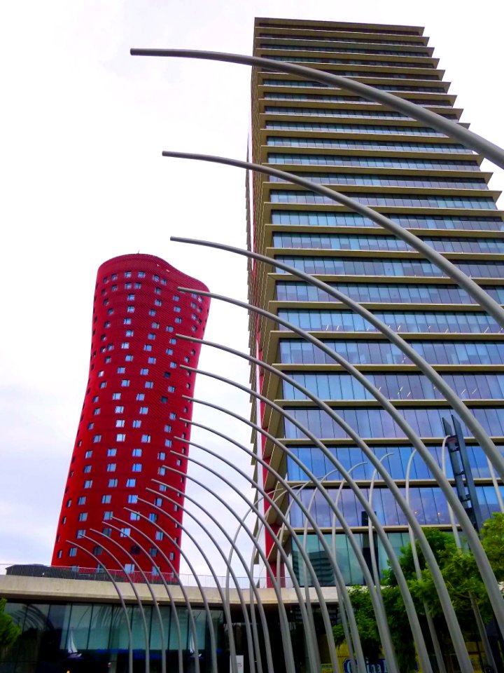 Hospitalet de Llobregat - Plaza de Europa, Torres de Toyo Ito (Torres Porta Fira), Hotel Porta Fira y Torre Realia BCN 01