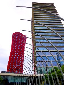 Hospitalet de Llobregat - Plaza de Europa, Torres de Toyo Ito (Torres Porta Fira), Hotel Porta Fira y Torre Realia BCN 01