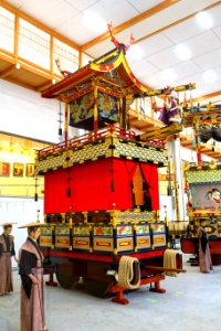 Hotei-tai, Hachiman shrine - Takayama Festival Float Exhibition Hall - Takayama, Gifu, Japan - DSC06559
