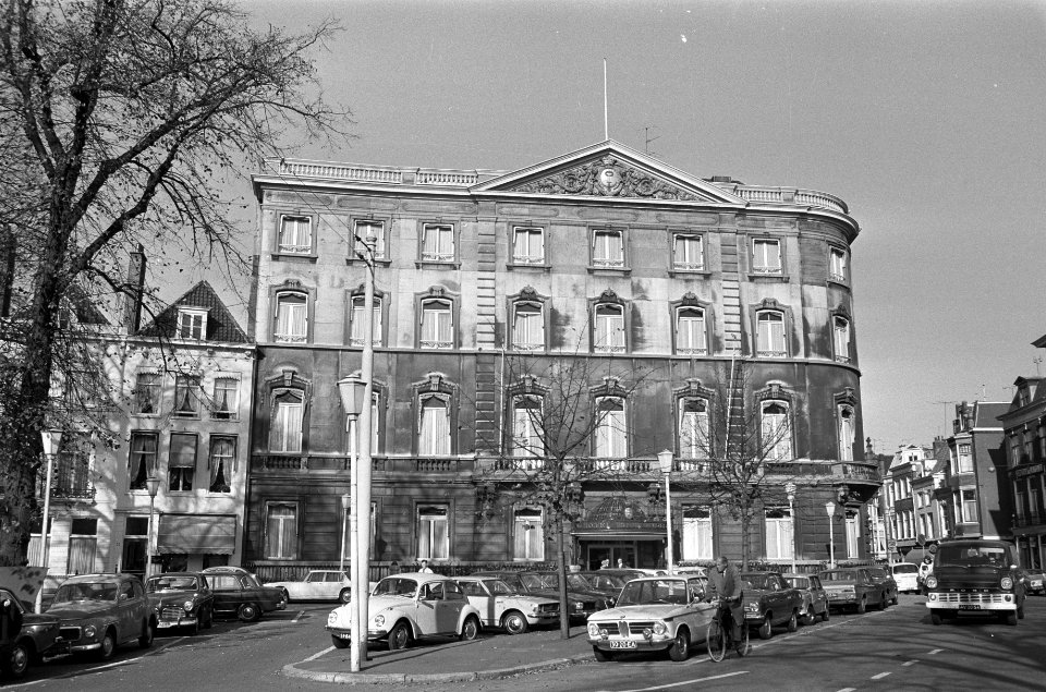 Hotel des Indes , Den Haag sluit vandaag, exterieur, Bestanddeelnr 925-0888