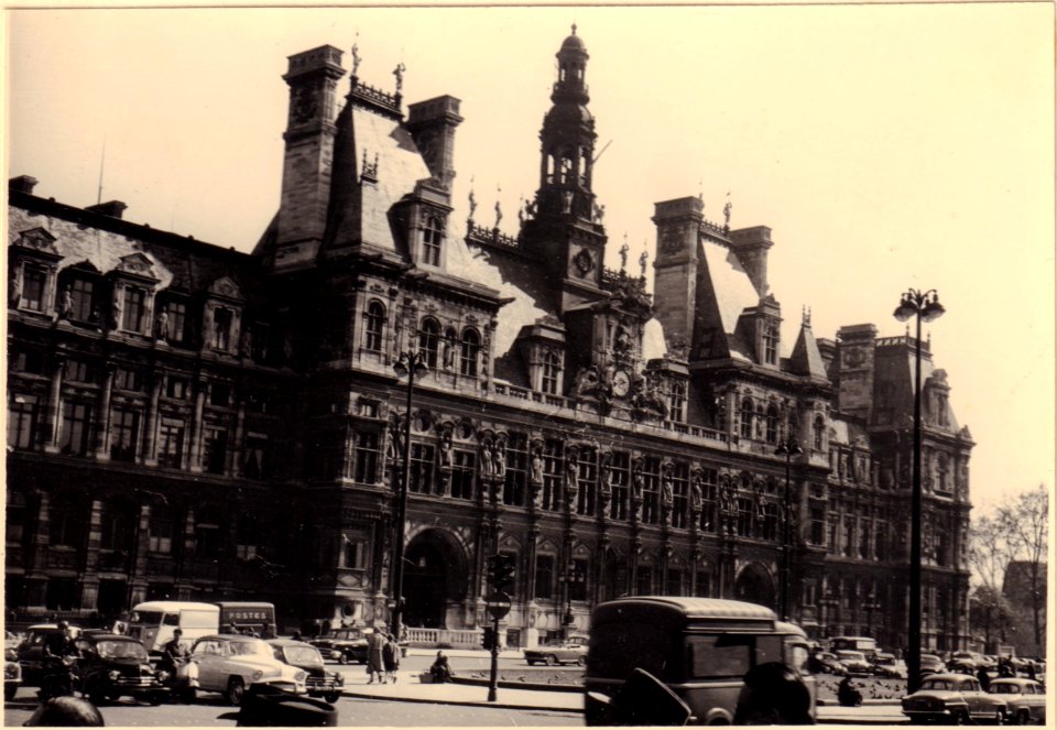 Hotel de Ville, Parijs 1959