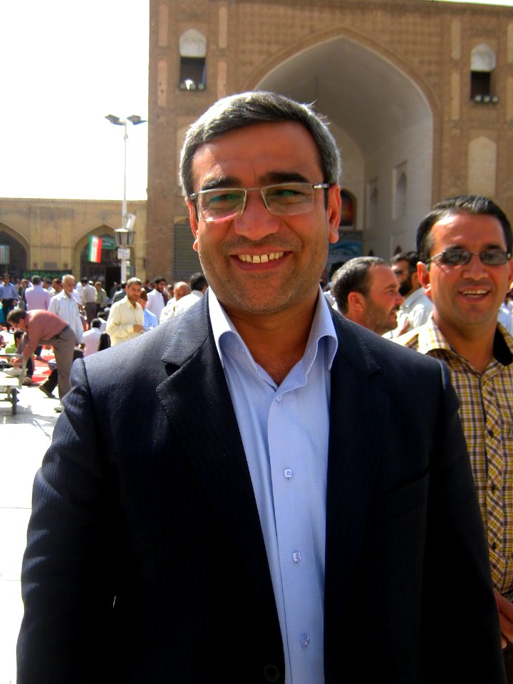 Hossein Muzaffari in Grand Mosque of Nishapur - October 5,2013 - Friday Pray 1