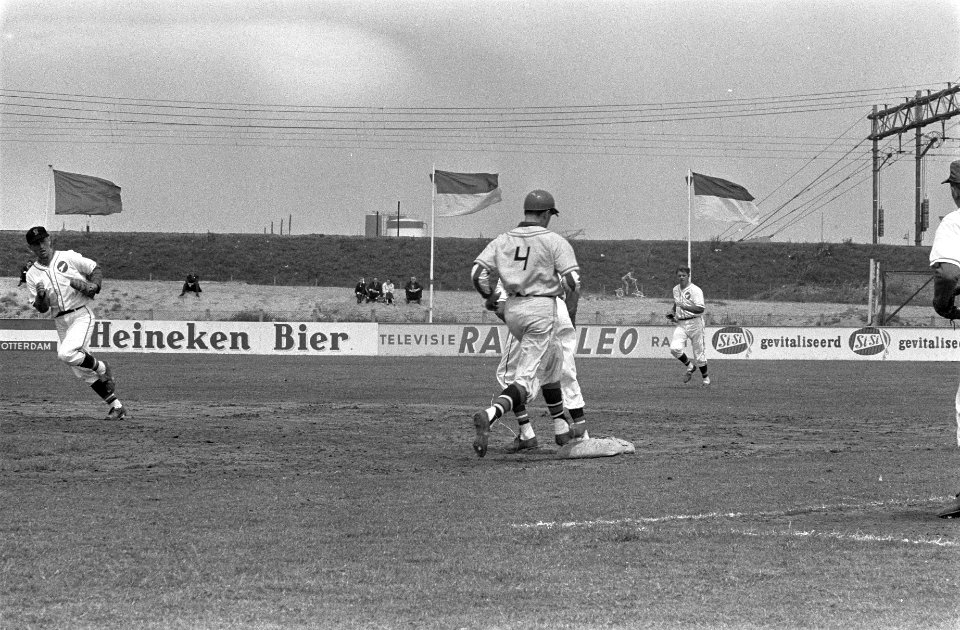 Honkbal Sparta tegen EDO 8-1 Speelmomenten, Bestanddeelnr 915-2686