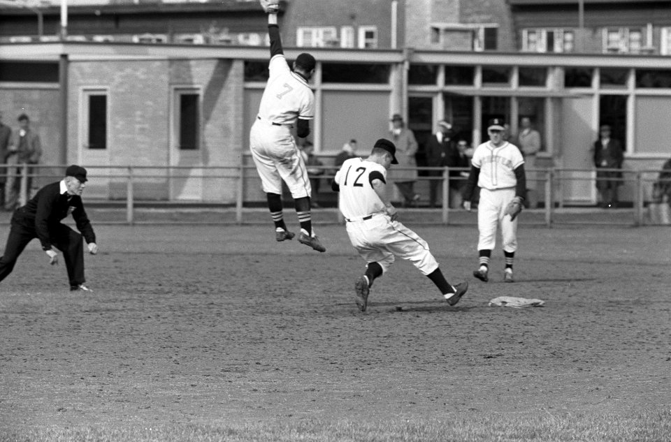 Honkbal Schoten tegen OVVO spelmoment, Bestanddeelnr 913-9608