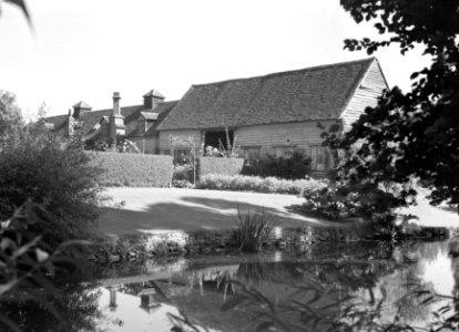 Houten bijgebouw van het landhuis Shoppenhanger Manor, Bestanddeelnr 254-2729