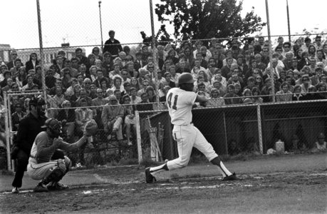 Honkbal Sparta tegen Haarlem Nicols , Hamilton Richardson aan slag, Bestanddeelnr 924-7986