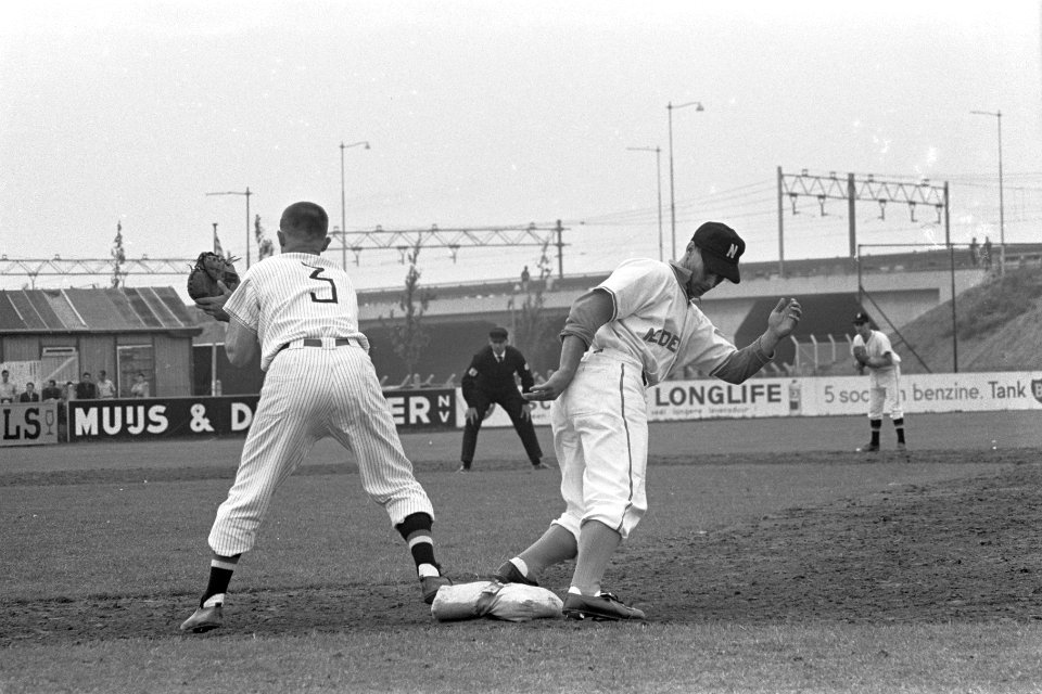 Honkbal Nederland tegen Belgie 12-0. Spelmomenten, Bestanddeelnr 915-3973