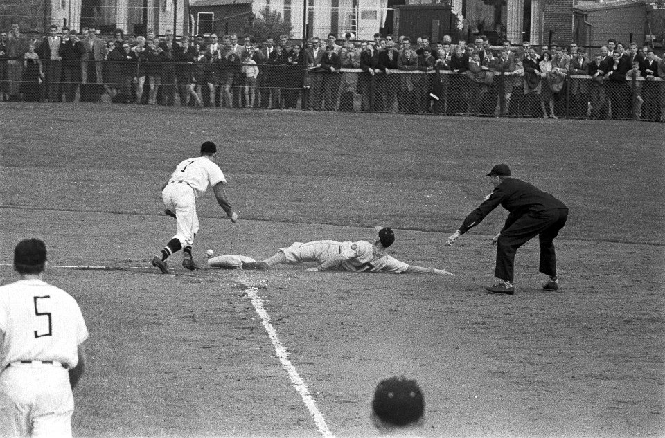 Honkbal Nederland tegen Belgie 8-1 te Haarlem, Bestanddeelnr 911-2567