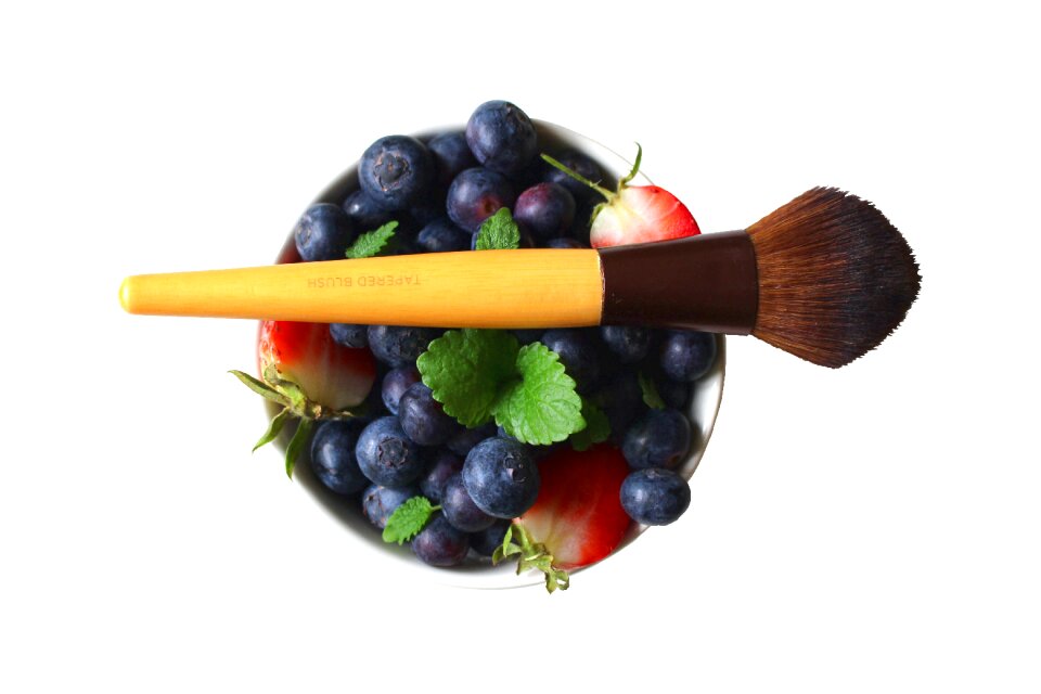 Cosmetics fruit shell