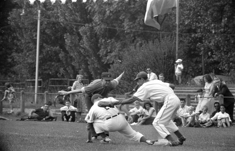 Honkbal EDO tegen WHEDW, Bestanddeelnr 910-5750