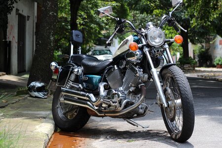 Custom estradeira motorcycle photo