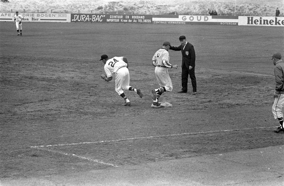 Honkbal Sparta tegen EDO 8-1 Speelmomenten, Bestanddeelnr 915-2685