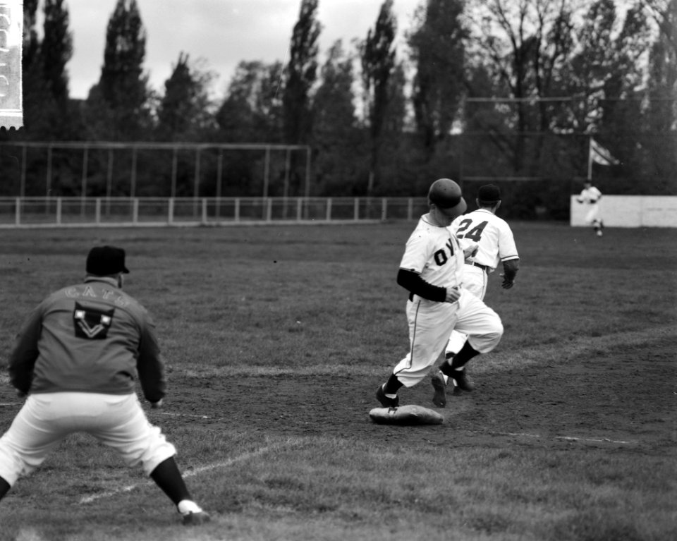 Honkbal OVVO tegen EDO. Speelmoment, Bestanddeelnr 915-1753