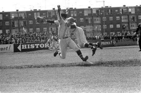 Honkbal Sparta tegen EHS 4-2. Spelmomenten, Bestanddeelnr 915-3573