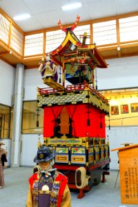 Hotei-tai, Hachiman shrine - Takayama Festival Float Exhibition Hall - Takayama, Gifu, Japan - DSC06553