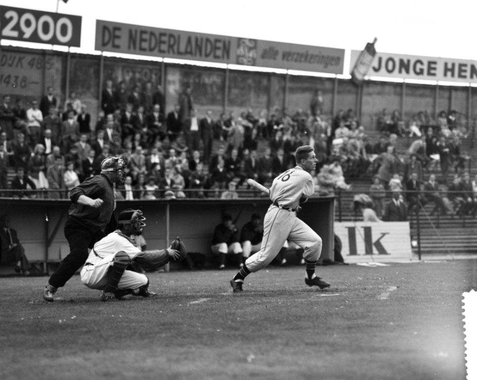Honkbal Sparta tegen EHS 4-2, Bestanddeelnr 911-4666