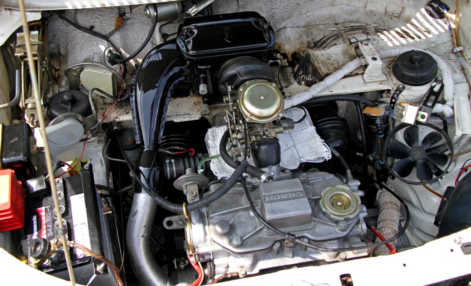 Honda N360 E engine