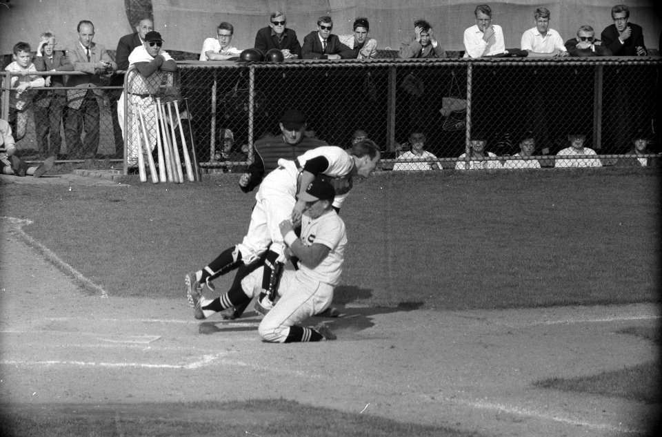 Honkbal Schoten tegen OVVO 6-1 Geurts en Crouwel, Bestanddeelnr 912-9122