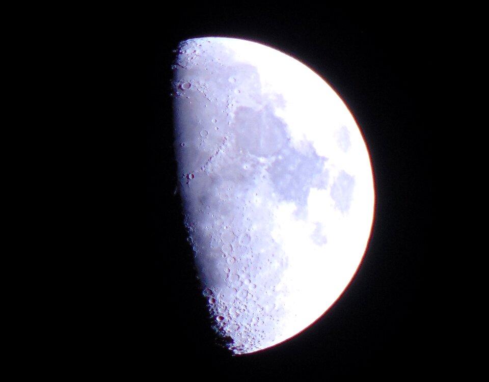 Craters bright moon about moon