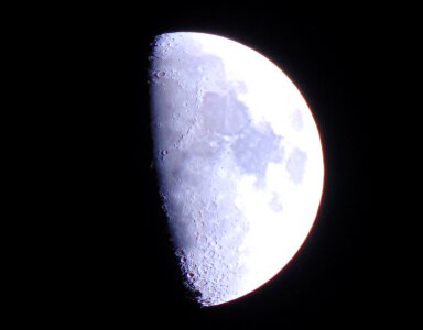 Craters bright moon about moon