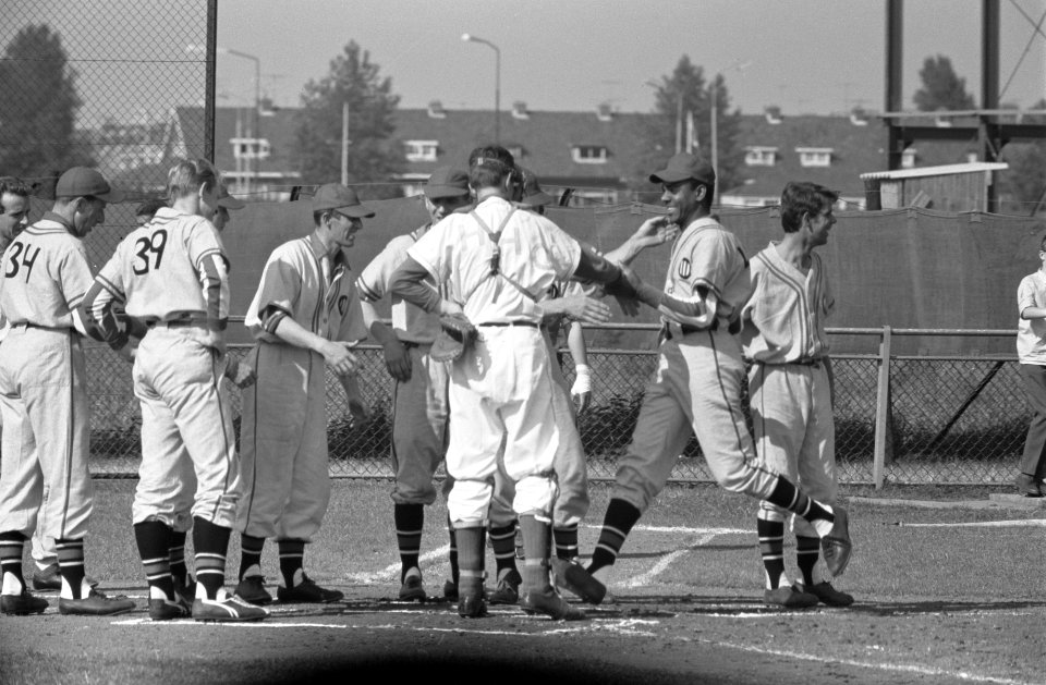 Honkbal HHC tegen Sparta Arrindell wordt opgewacht, Bestanddeelnr 912-6796