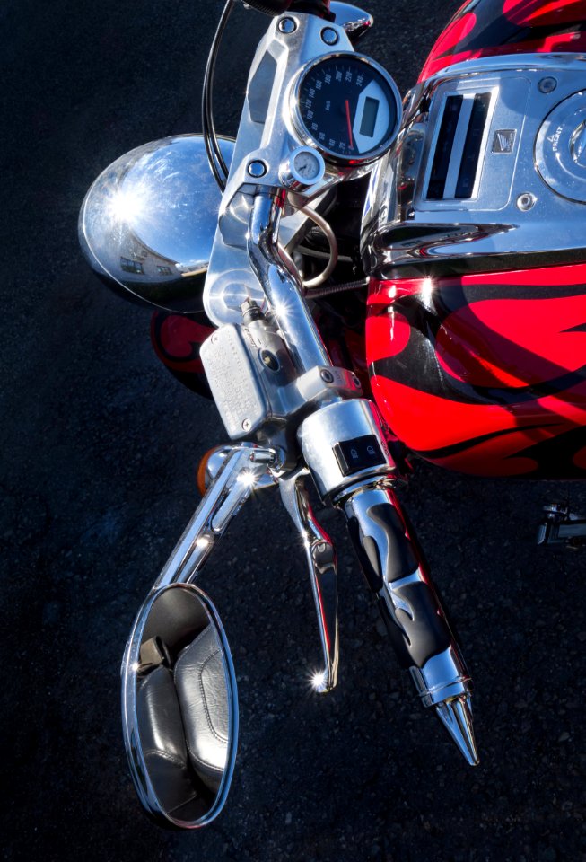 Honda VTX 1800 C 2007 - part of handlebar