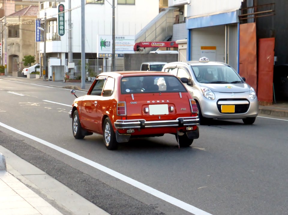Honda CIVIC 1200RS (SB1) rear