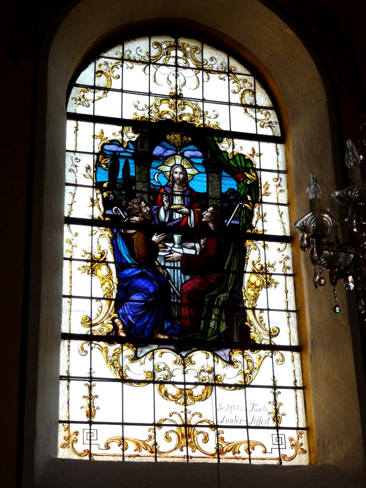 Hommarting (Moselle) Église Saint-Martin, vitrail 09