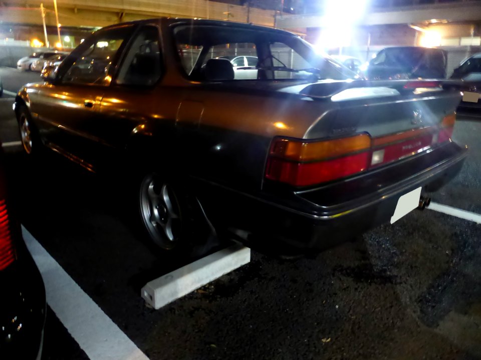 Honda PRELUDE (BA5) at night rear