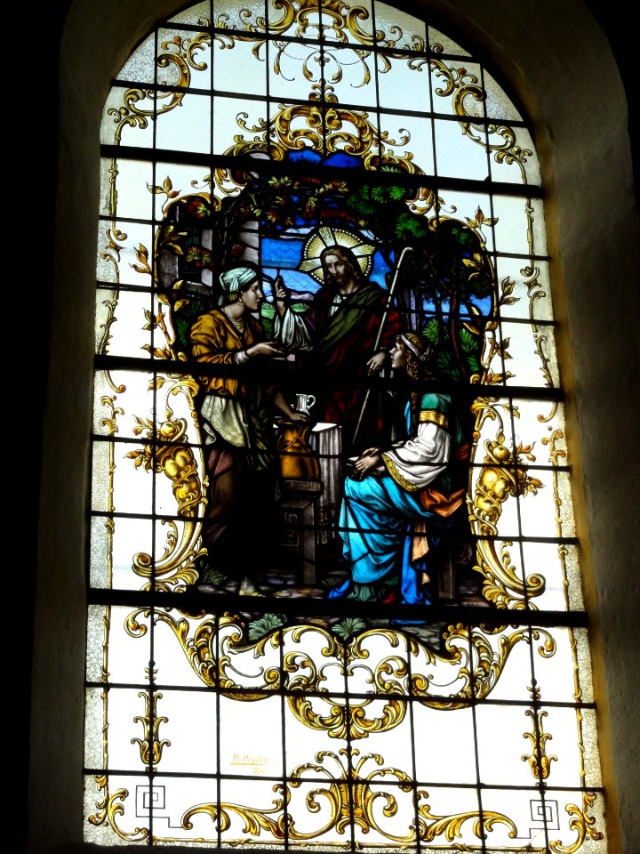Hommarting (Moselle) Église Saint-Martin, vitrail 04