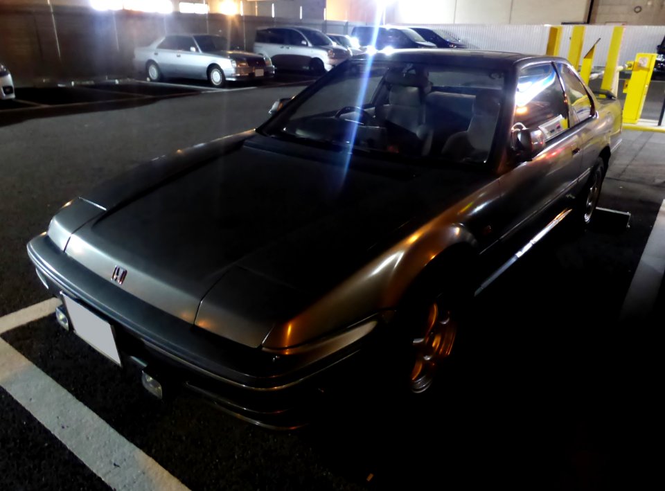 Honda PRELUDE (BA5) at night front