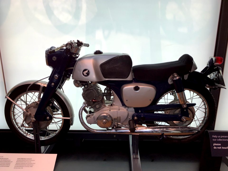 Honda motorcycle, National Museum of Scotland pic3