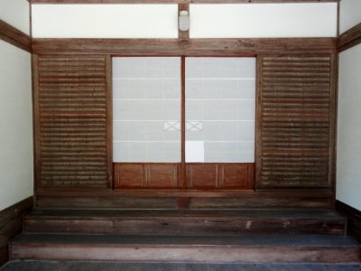Homyoin doorway - Otsu, Shiga - DSC07610