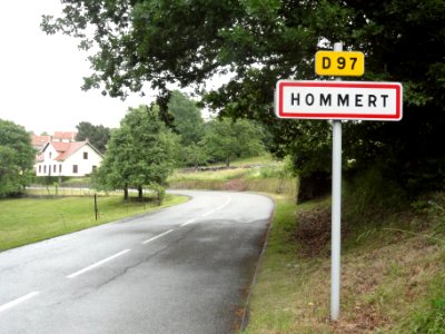 Hommert (Moselle) entrée