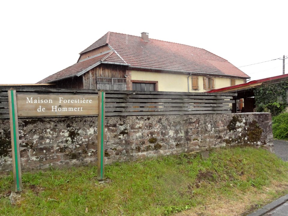 Hommert (Moselle) maison forestière