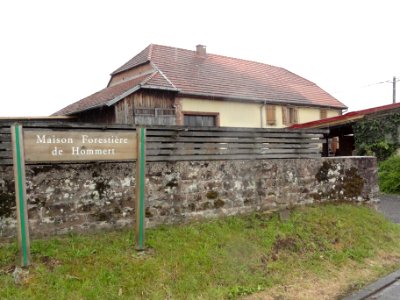 Hommert (Moselle) maison forestière