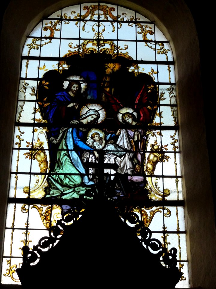 Hommarting (Moselle) Église Saint-Martin, vitrail 06